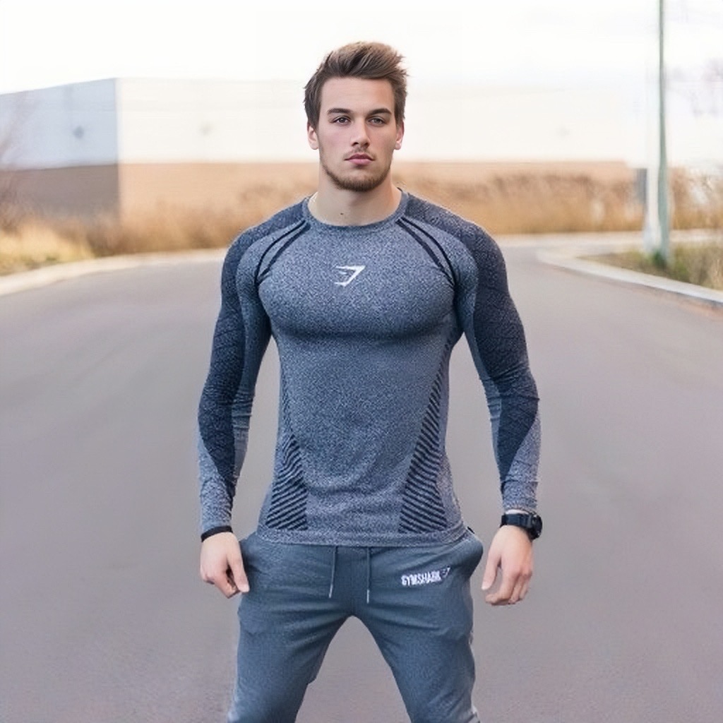 Devant seamless V2 longsleeve серые