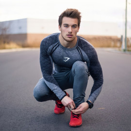 Devant seamless V2 longsleeve серые
