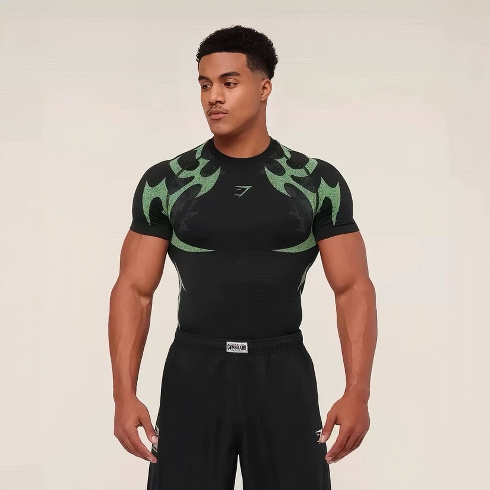 Storm seamless зеленая