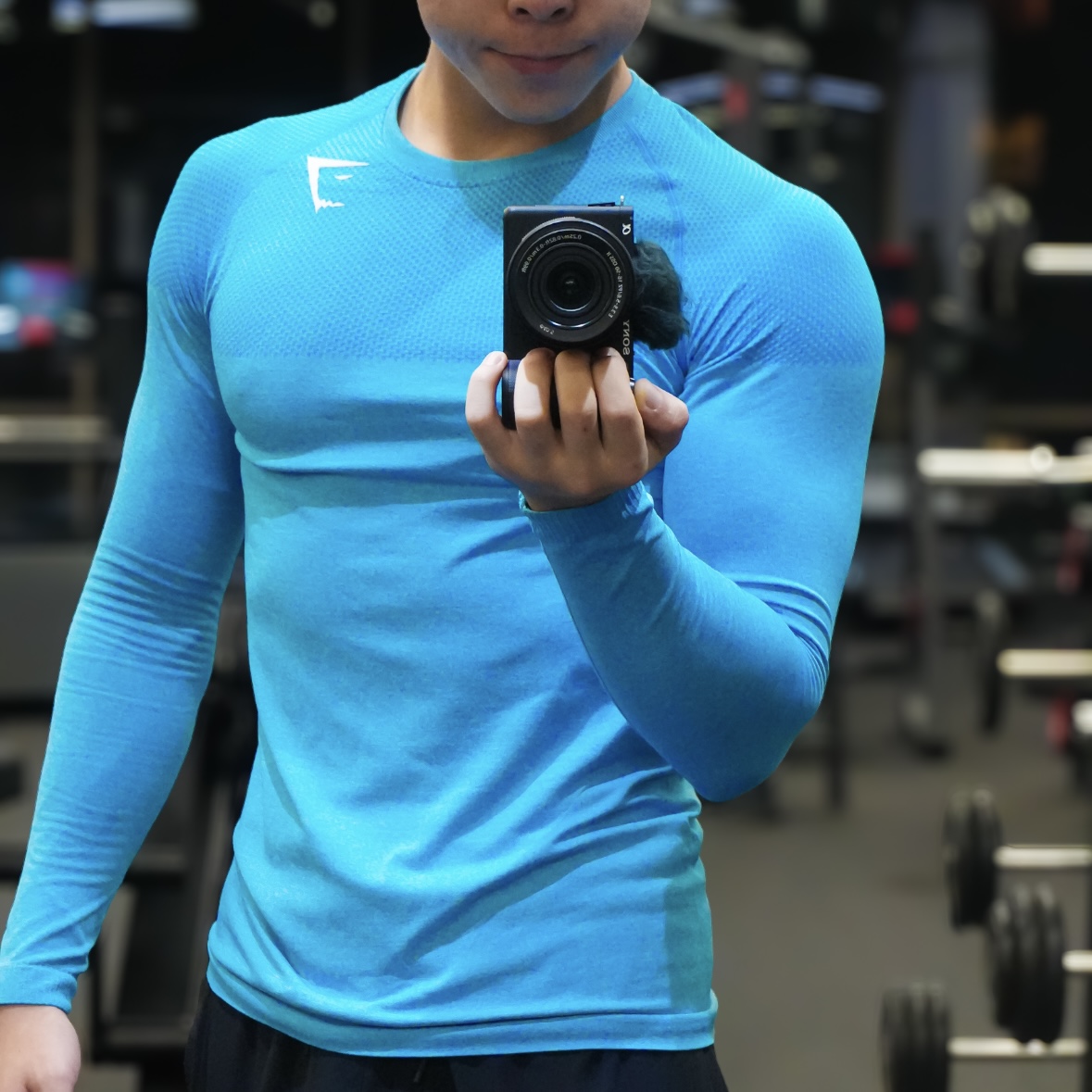 Phantom V4 longsleeve голубые