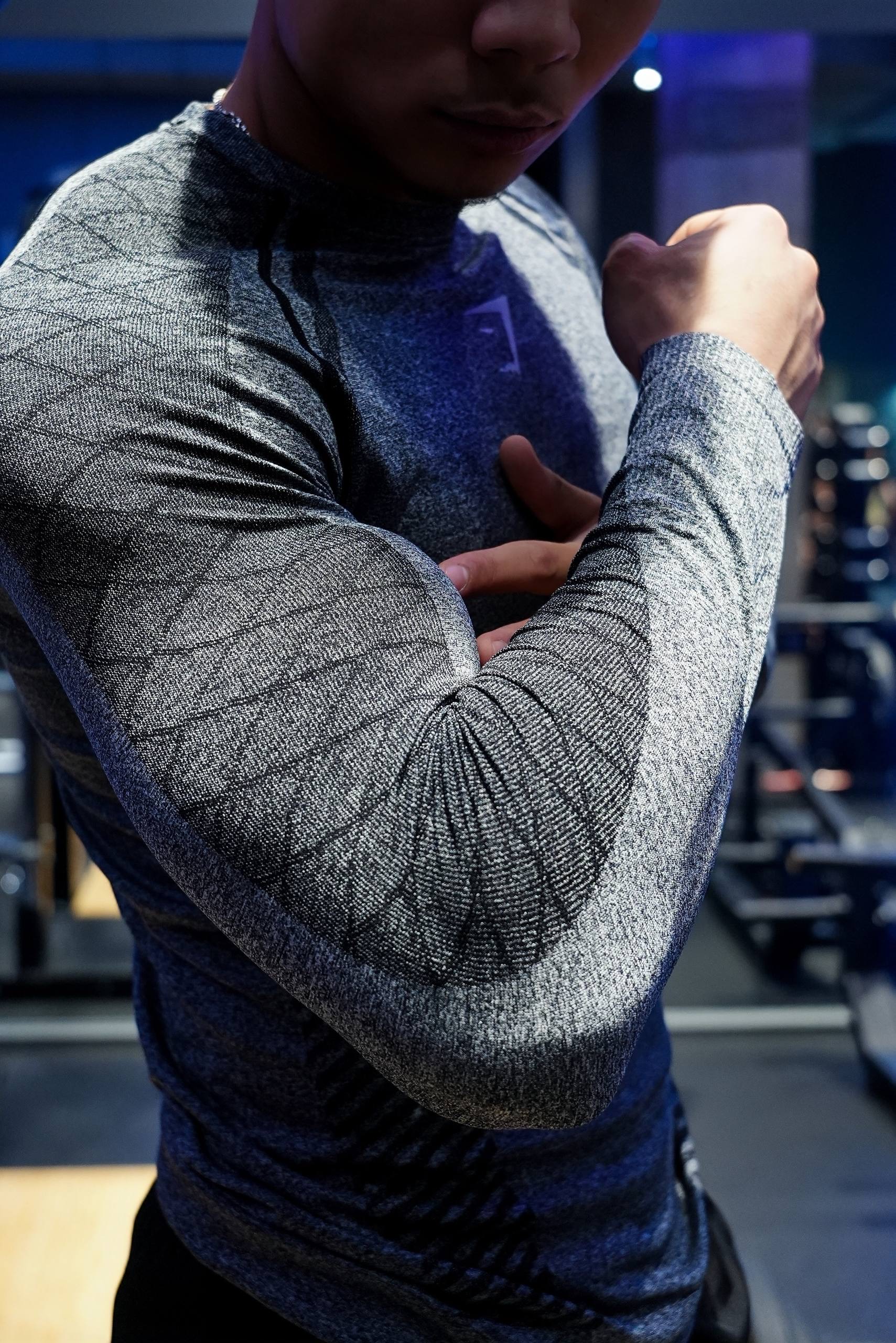 Devant seamless V2 longsleeve серые