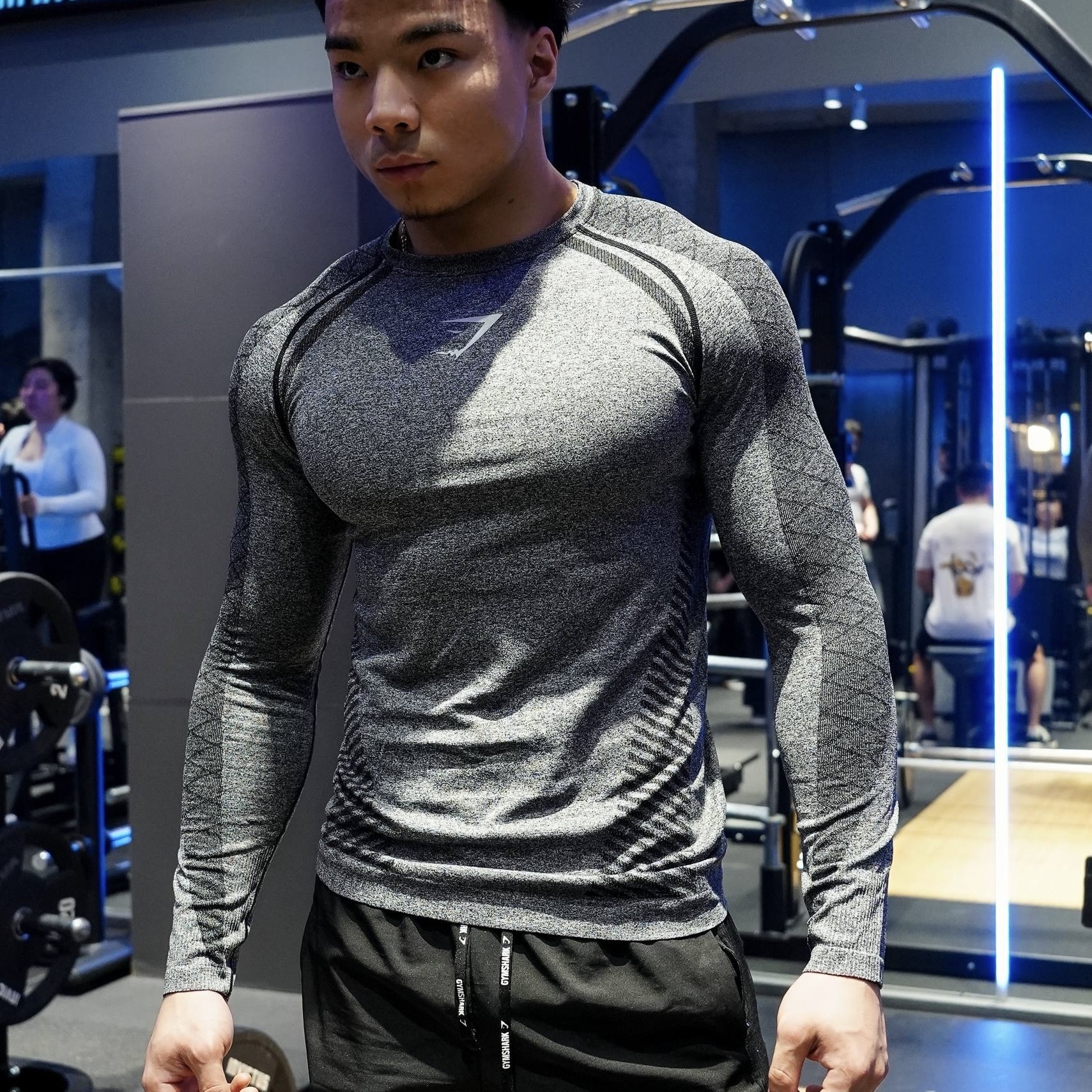 Devant seamless V2 longsleeve серые