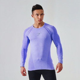 Devant seamless V2 longsleeve фиолетовые